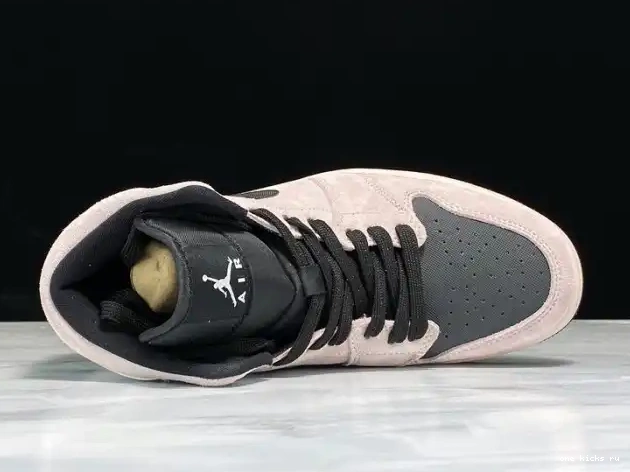 Rep Onekick Mid Powder 1 Air Jordan BQ6472-602 Dirty Iridescent (W) 0429